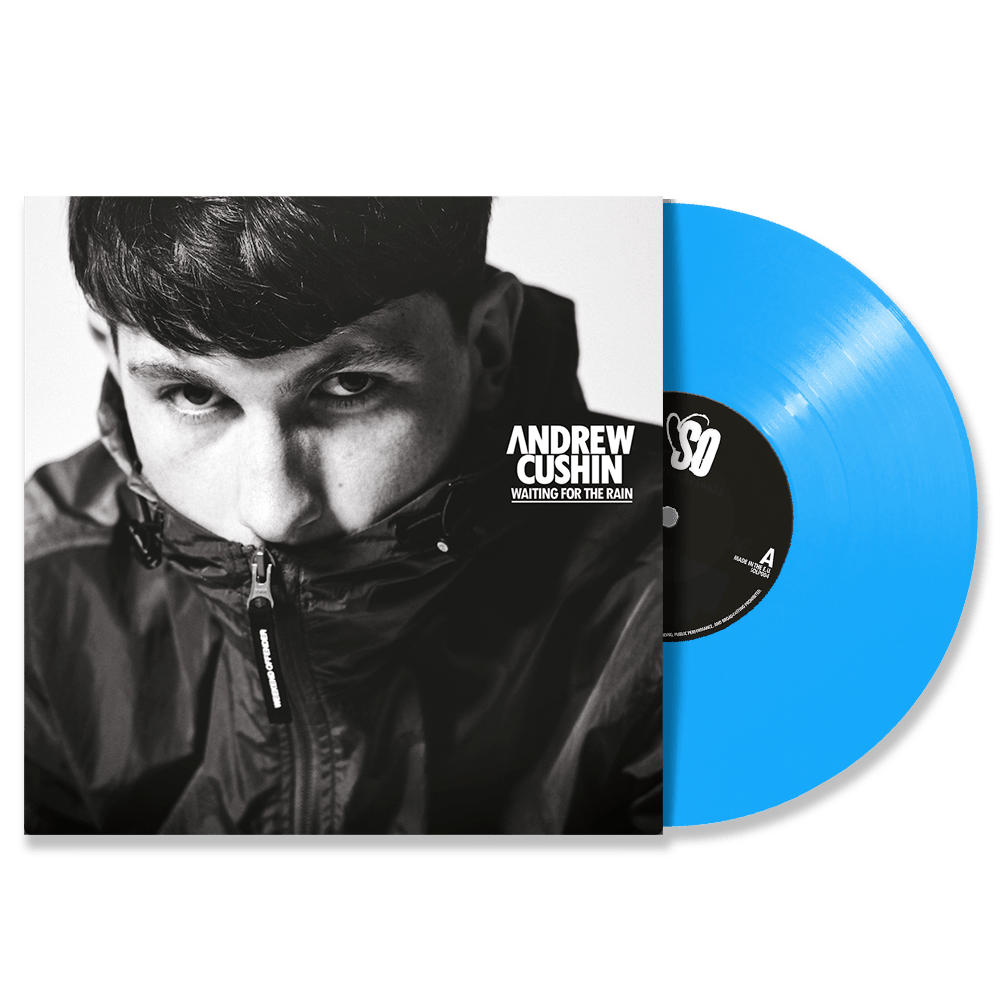 Andrew Cushin - Waiting For The Rain Indies Blue Vinyl LP & FREE Poncho!!!