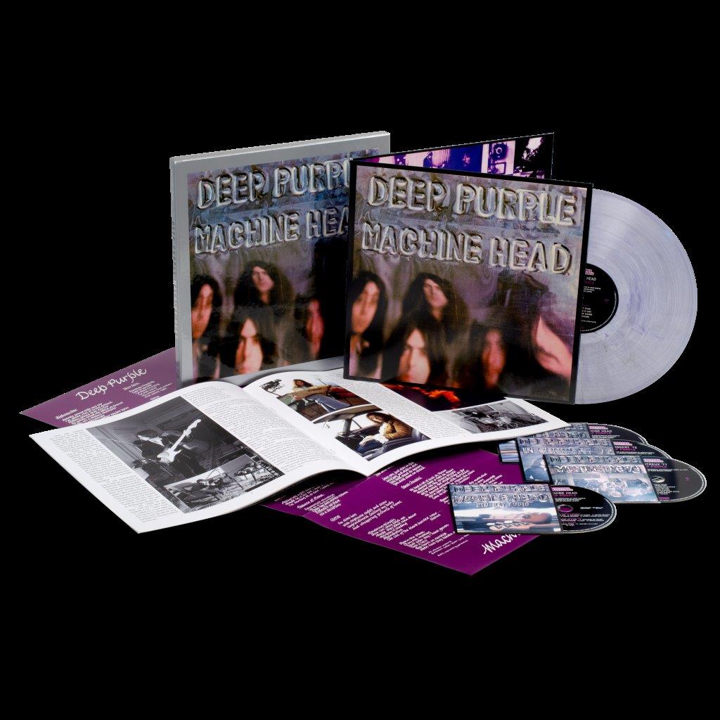 Deep Purple - Machine Head 50 Vinyl LP + 3CD + BR LIMITED EDITION Box Set