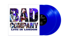 Load image into Gallery viewer, Bad Company - Live in London (National Album Day) Blue Vinyl 2LP
