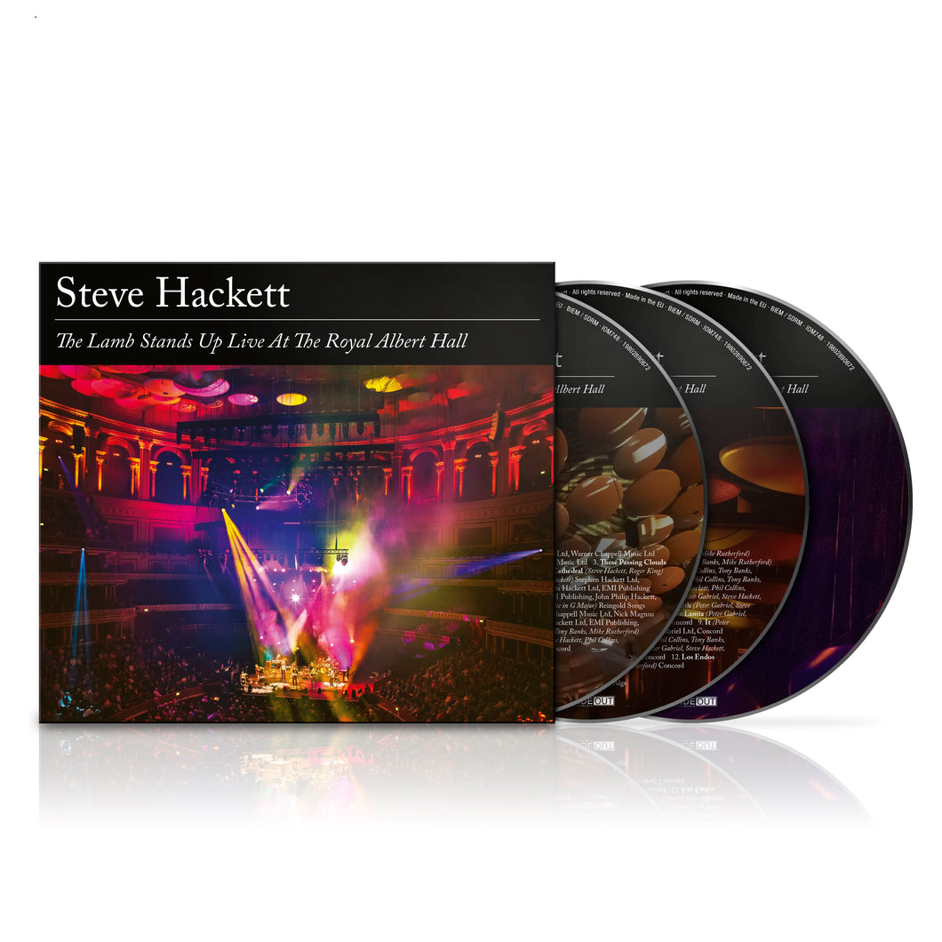 Steve Hackett - The Lamb Stands Up Live At The Royal Albert Hall 2CD + BluRay