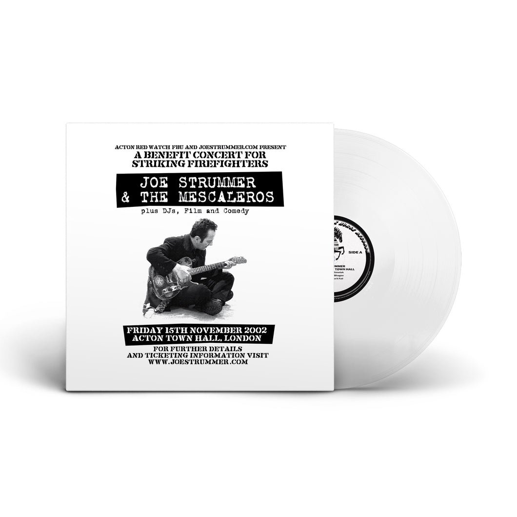 Joe Strummer & The Mescaleros - Live At Acton Town Hall Clear Vinyl 2LP