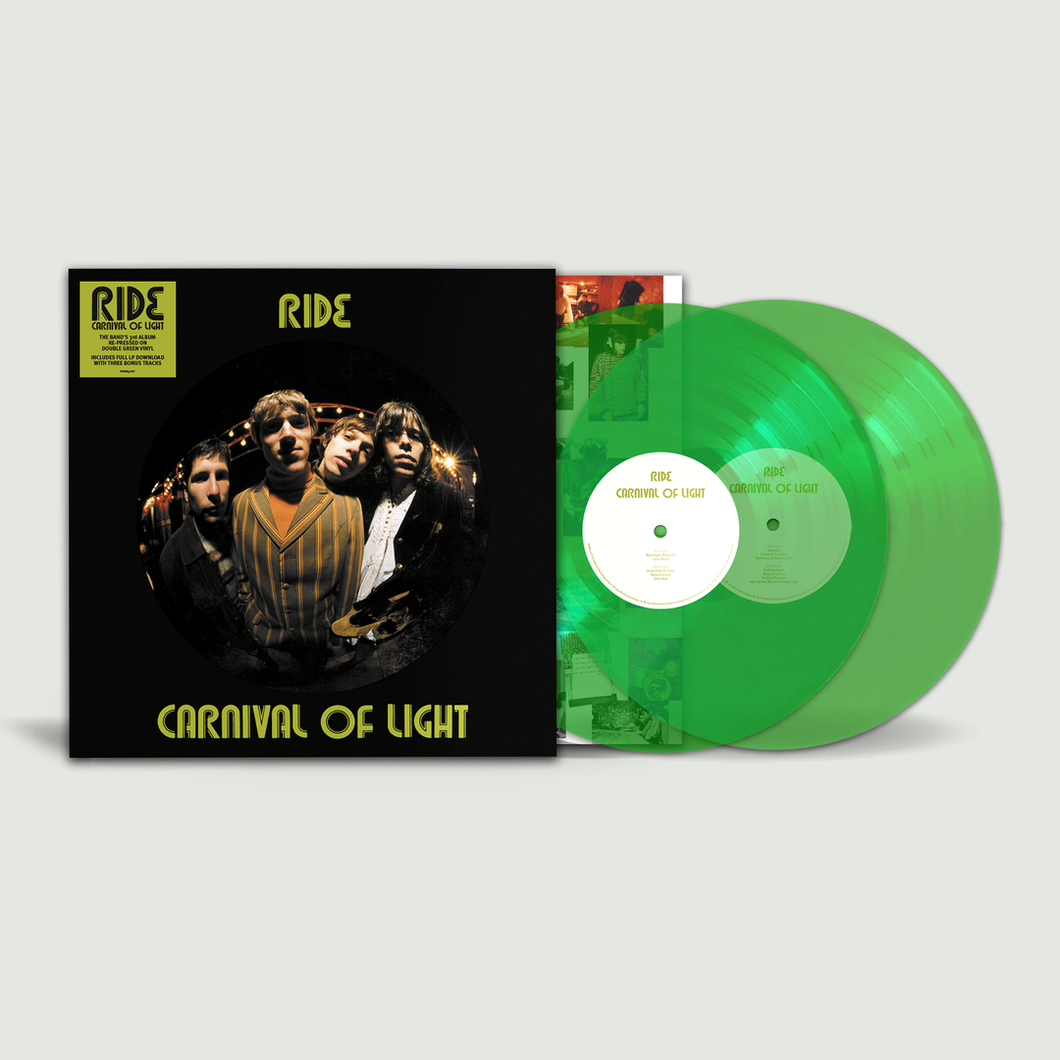 Ride - Carnival Of Light Green Vinyl 2LP