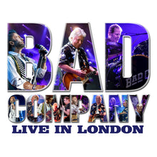 Load image into Gallery viewer, Bad Company - Live in London (National Album Day) Blue Vinyl 2LP
