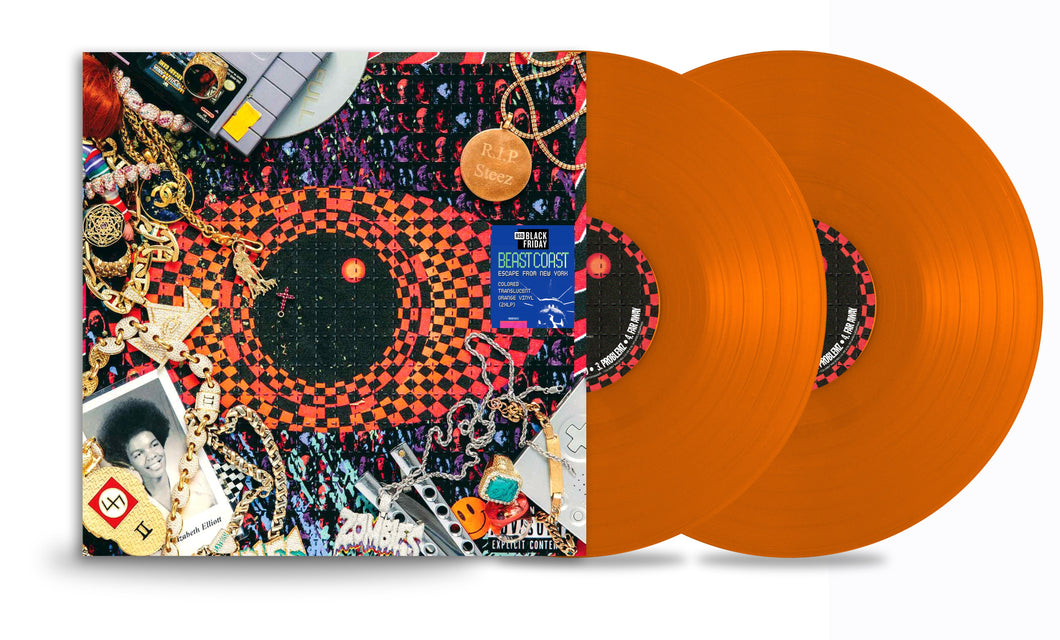 Beast Coast - Escape From New York - 2LP - Translucent Orange Coloured  [RSD Black Friday 2024]