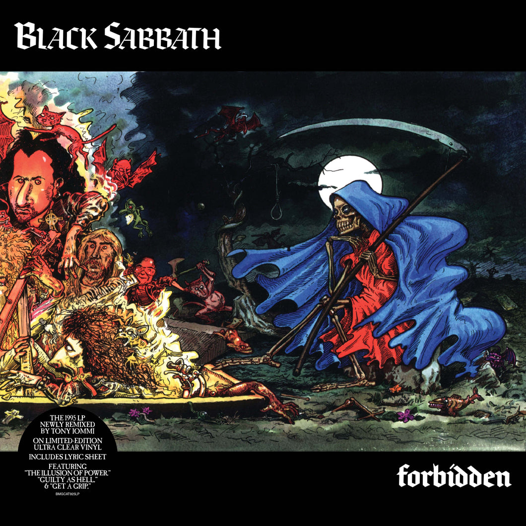 Black Sabbath - Forbidden 2024 Re-master Ultra Clear Vinyl LP