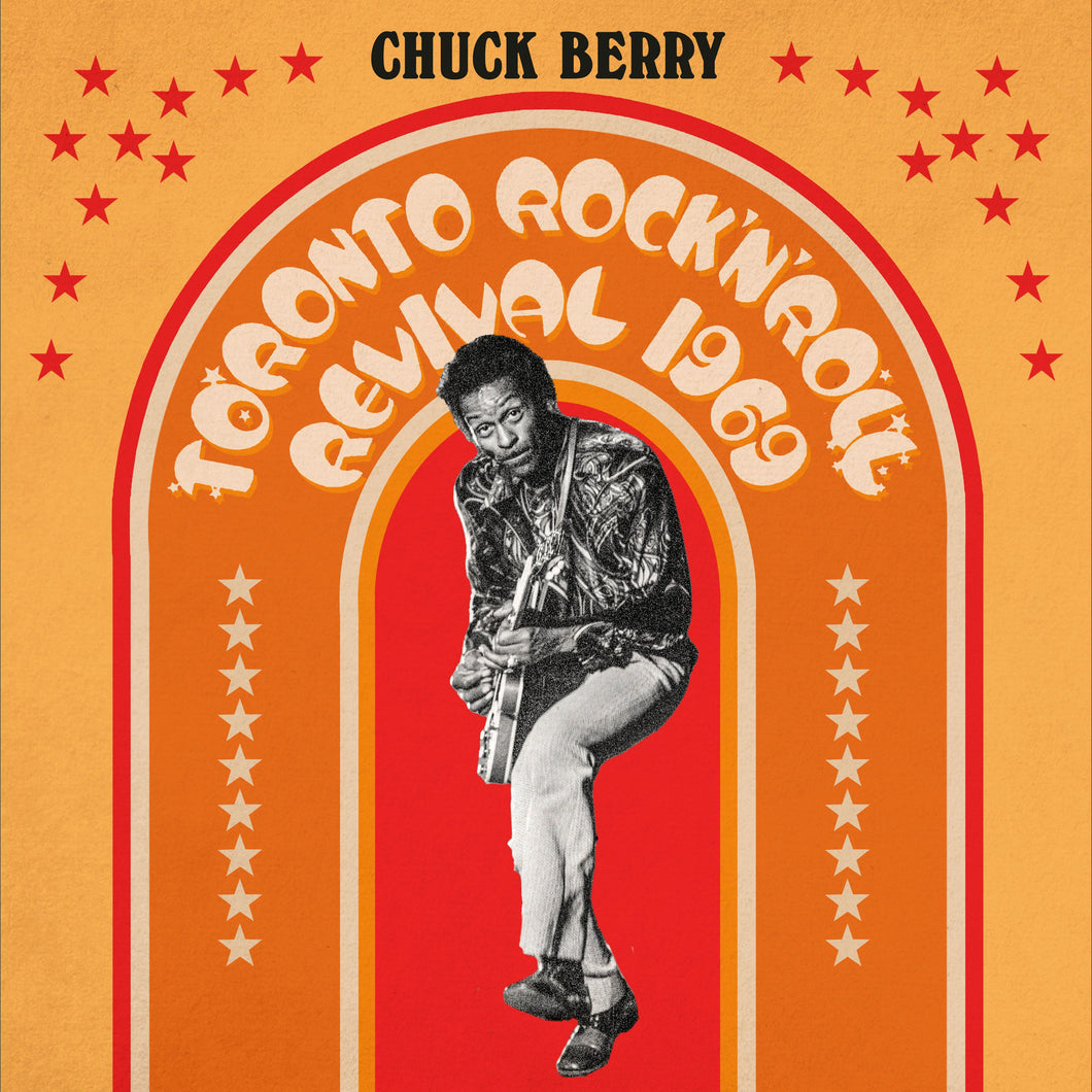 Chuck Berry - Toronto Rock n Roll Revival 1969 - 1LP - Yellow/Orange/Red Sunburst Effect Vinyl  [RSD Black Friday 2024]