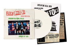 画像をギャラリービューアに読み込む, Sex Pistols - Live In USA Atlanta 1978 3 Red, White &amp; Blue Vinyl LPs + 3CD Bundle ****
