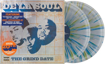 Cargar imagen en el visor de la galería, De La Soul - The Grind Date 20th Ann. Clear &amp; Blue Splatter Vinyl 2LP
