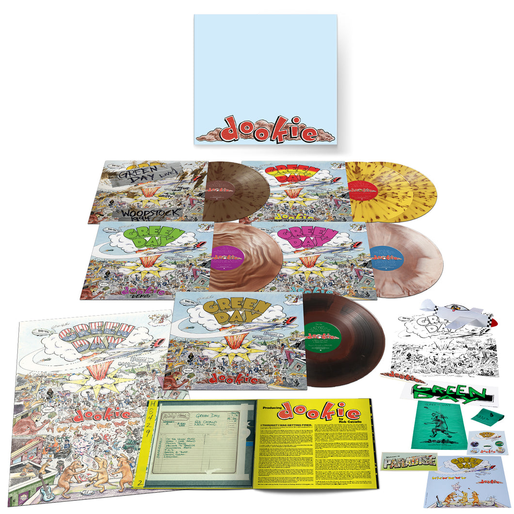 Green Day - Dookie 30th Anniversary Deluxe RSD Ltd Edition Coloured Vinyl    6LP Set