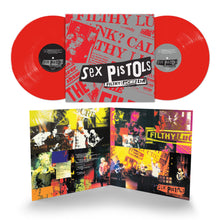 Cargar imagen en el visor de la galería, Sex Pistols - Filthy Lucre 30th Anniversary Red Vinyl 2LP
