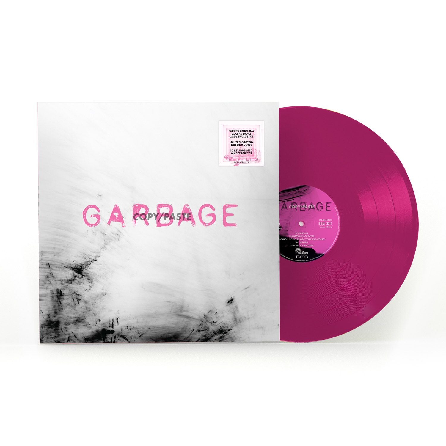 Garbage copy / paste 1LP Magenta Vinyl [RSD Black Friday 2024