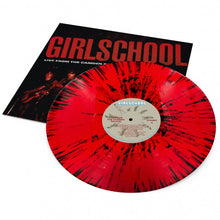 Load image into Gallery viewer, Girlschool - Live From The Camden Palace - 1LP - Red &amp; lack Splatter Vinyl  [Record Store Day 2026]
