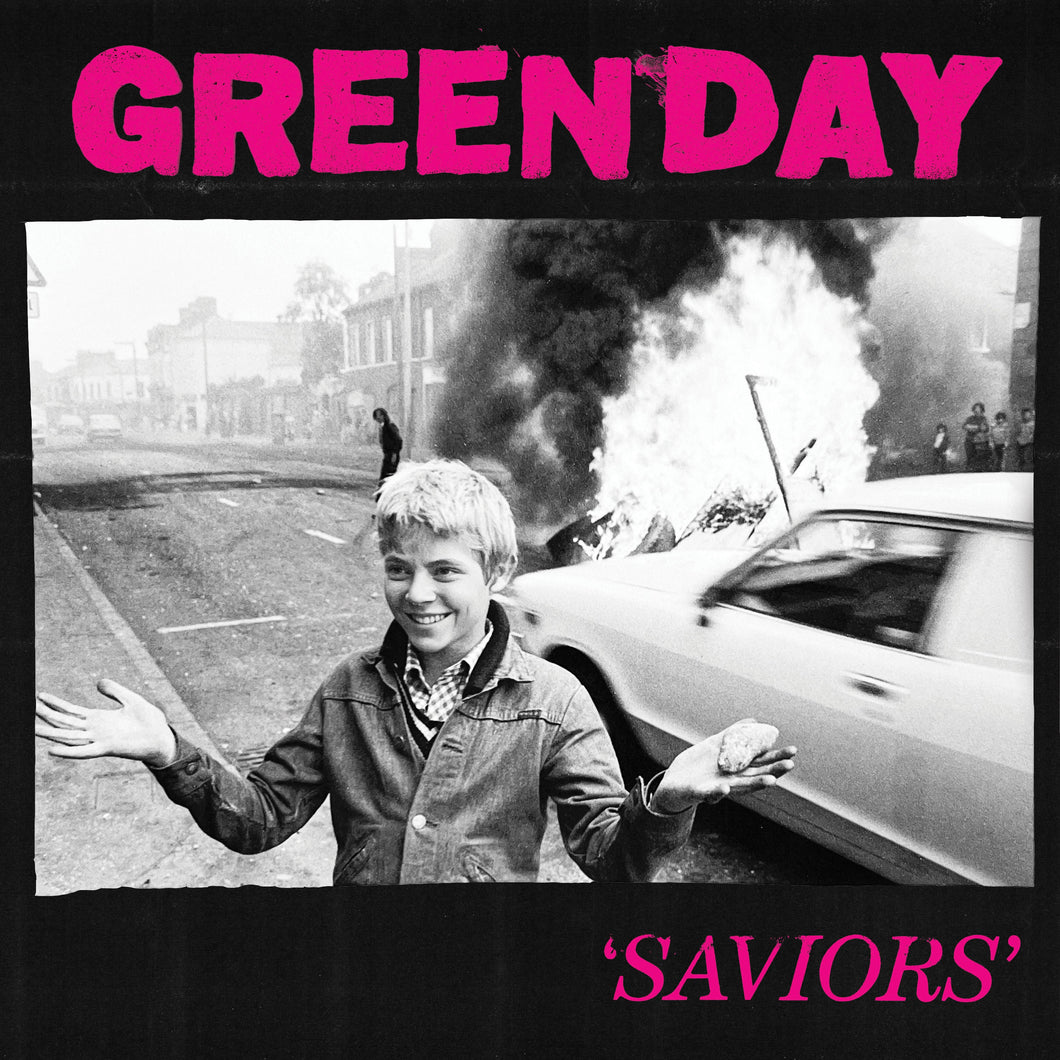 Green Day - Saviors Deluxe Gatefold Black Vinyl LP (with poster)
