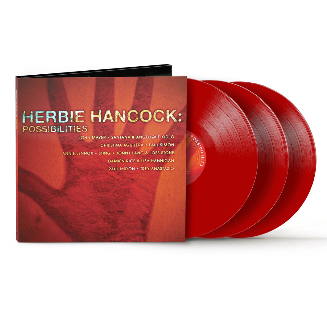 Herbie Hancock - Possibilities - 3LP - Limited 140g Red Vinyl  [RSD Black Friday 2024]