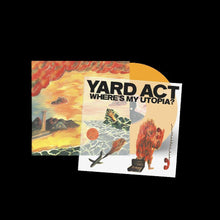 Load image into Gallery viewer, Yard Act - Where&#39;s My Utopia? Indies Exclusive Yellow Vinyl LP &amp; Stickers!
