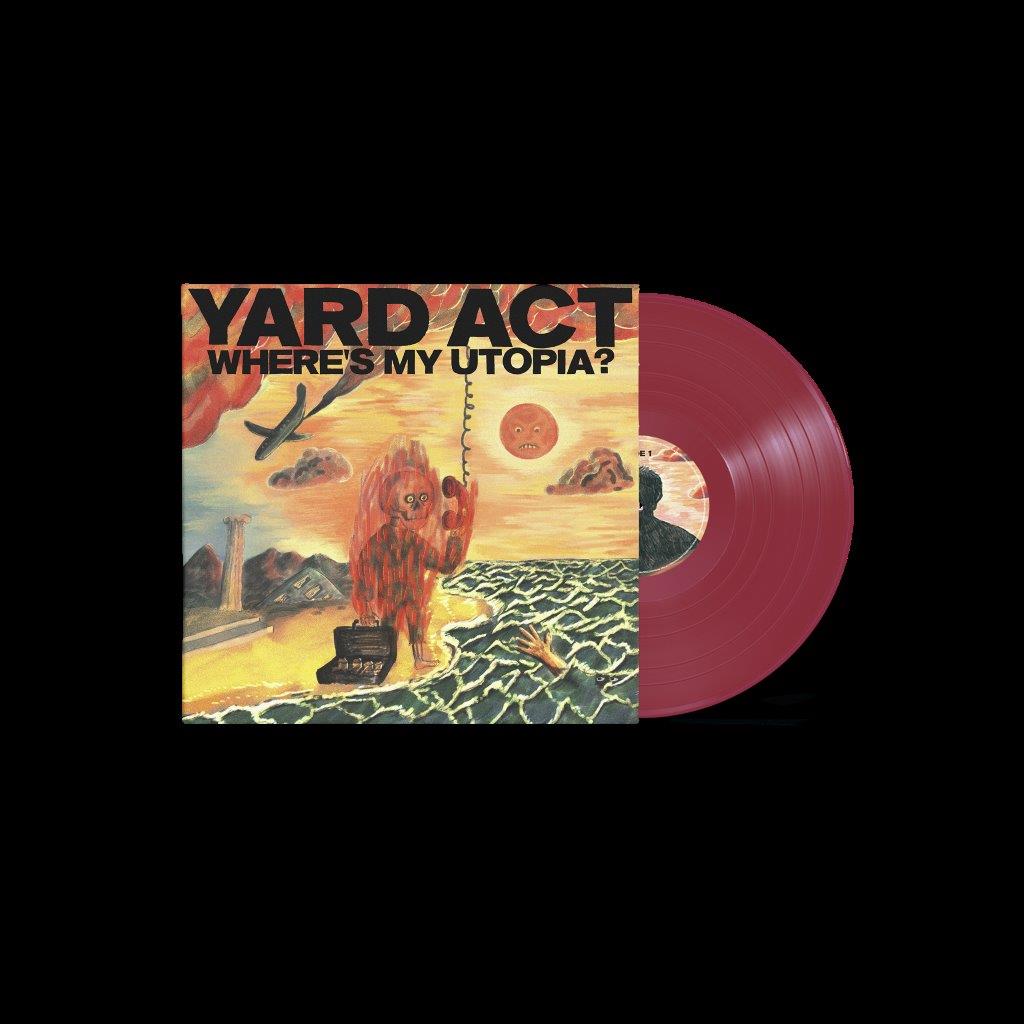 Yard Act - Where's My Utopia? Maroon Vinyl LP