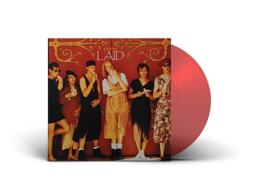 James - Laid Transparent Red Vinyl 2LP NAD 23