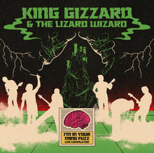 画像をギャラリービューアに読み込む, King Gizzard &amp; The Wizard Lizard - I'm In Your Mind Fuzz Live Green &amp; Red Indies Vinyl LP
