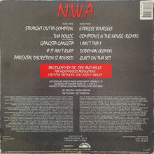 Load image into Gallery viewer, N.W.A - Straight Outta Compton Vinyl LP

