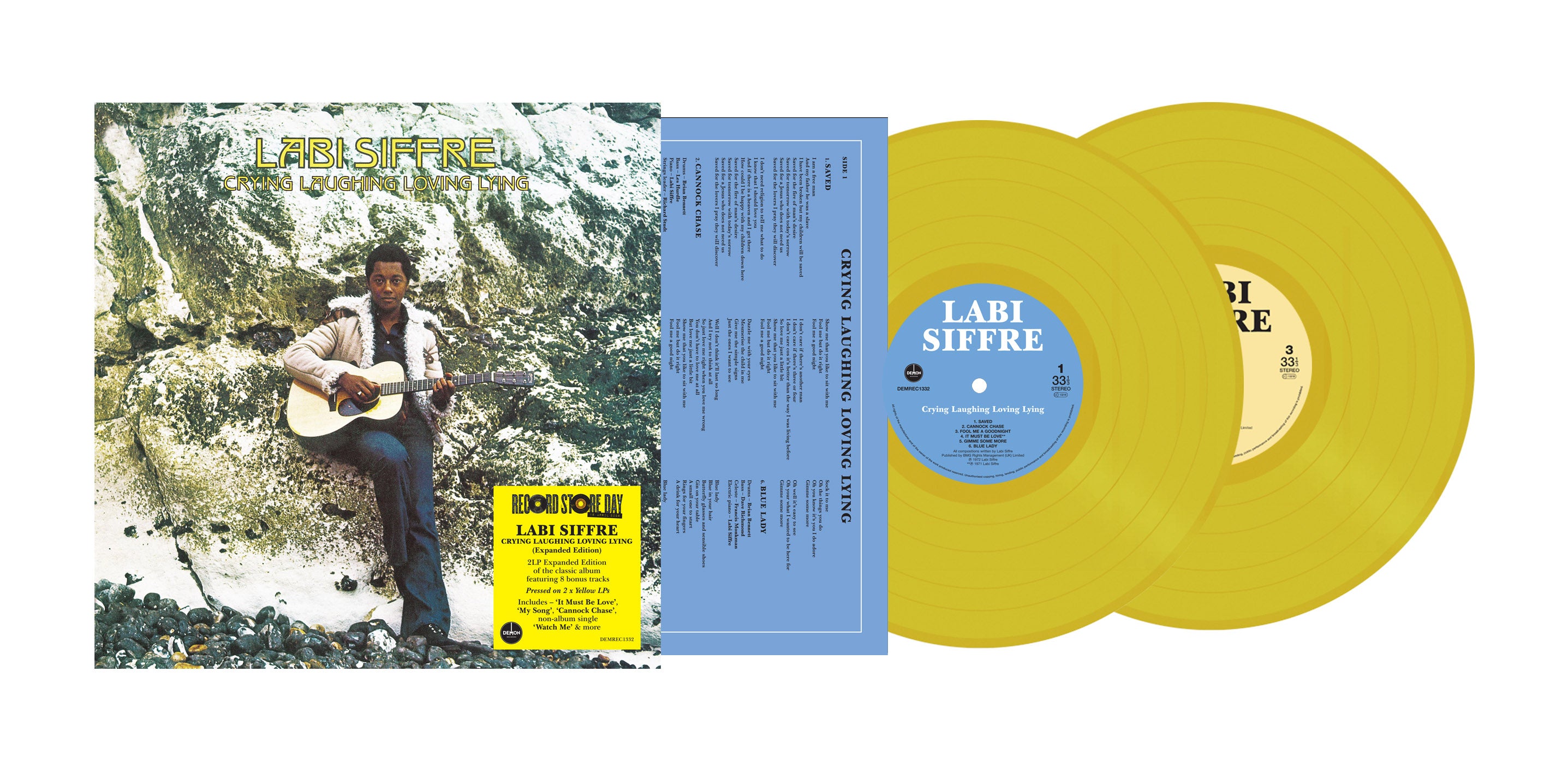 Labi Siffre - Crying Laughing Loving Lying Expanded Edition - 2LP - Ye ...