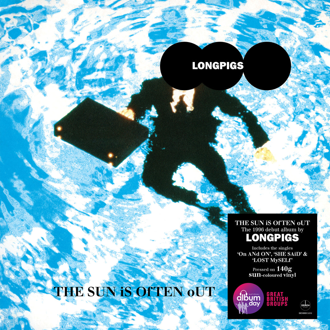 Longpigs - The Sun Is Often Out (140G Sun-Coloured Vinyl) - 1LP - 140g Sun-Coloured Vinyl  [National Album Day 2024]