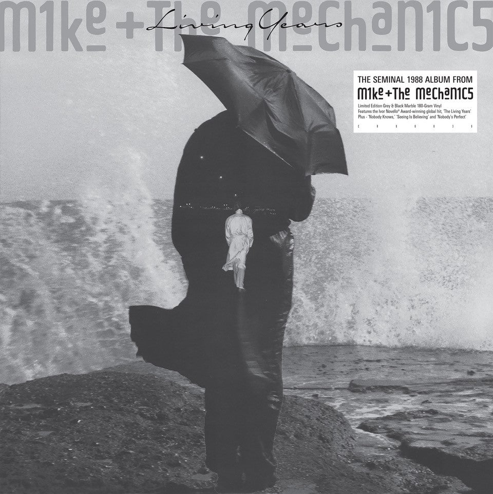 Mike & The Mechanics - Living Years - 1LP - 180g – Black / Grey Marble Swirl Effect Vinyl  [National Album Day 2024]