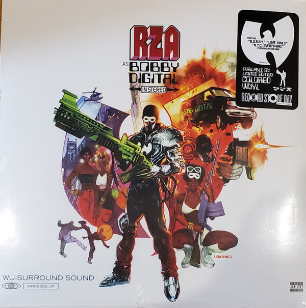 RZA as Bobby Digital - Bobby Digital In Stereo Red Vinyl 2LP