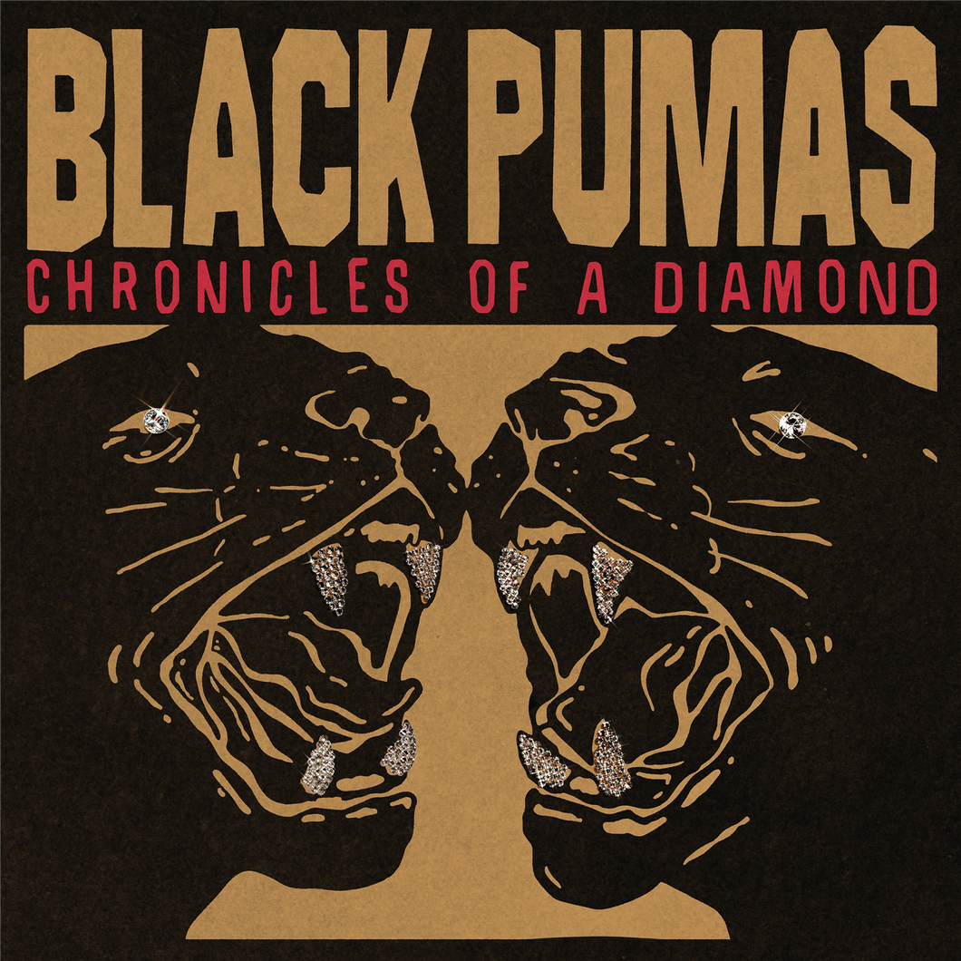Black Pumas - Chronicles Of A Diamond Indies Transparent Red Vinyl LP
