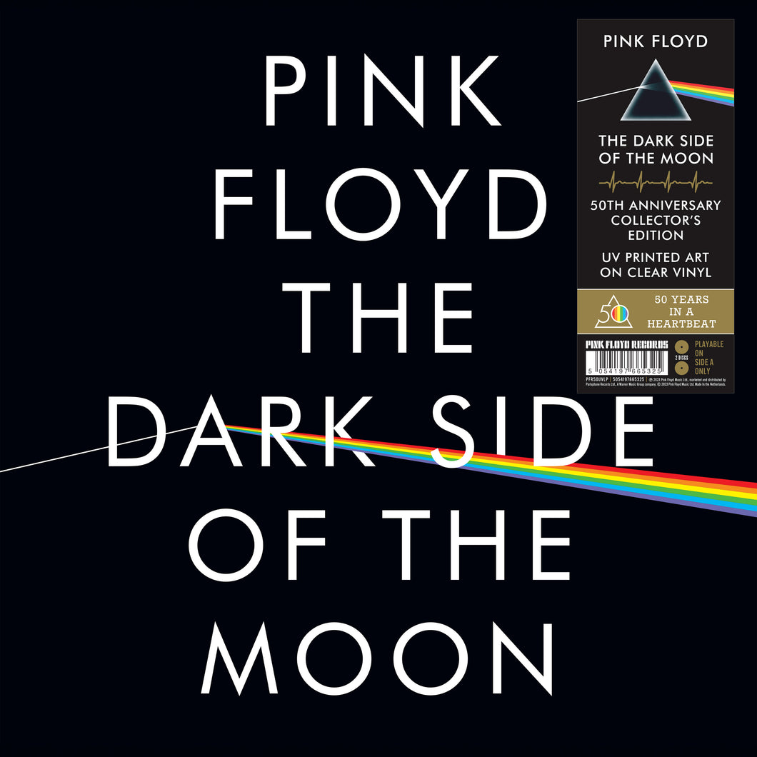 Pink Floyd - The Dark Side Of The Moon 50th Anniversary Remaster Ltd Ed UV Vinyl Picture Disc 2LP