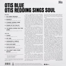 画像をギャラリービューアに読み込む, Otis Redding - Otis Blue Otis Redding Sings Soul Blue Vinyl LP
