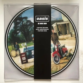 Oasis - Be Here Now Ltd Edition Silver Anniversary Picture Disc Vinyl 2LP