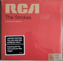 Load image into Gallery viewer, Strokes - Comedown Machine Yellow &amp; Red Marbled Vinyl LP
