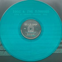 Cargar imagen en el visor de la galería, Iggy &amp; The Stooges – Live At Lokerse Feesten, 2005 Translucent Blue Vinyl LP RSD 2024
