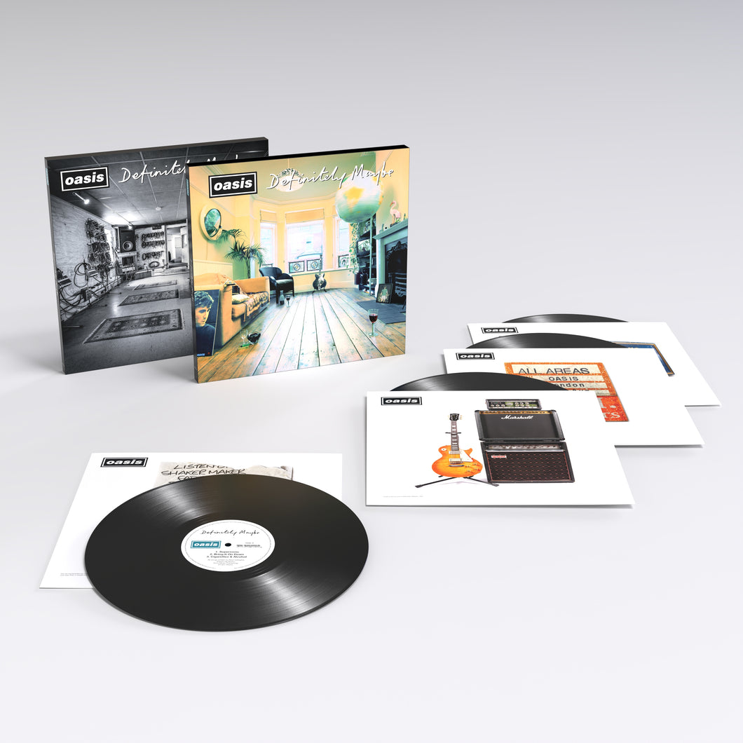 Oasis - Definitely Maybe Limited Edition Deluxe Vinyl 4LP Box Set