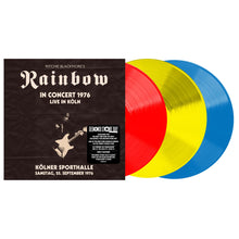 Cargar imagen en el visor de la galería, Ritchie Blackmore’s Rainbow - Live from Köln 1976 - 3LP - Translucent Red, Yellow &amp; Blue Vinyl  [Record Store Day 2026]
