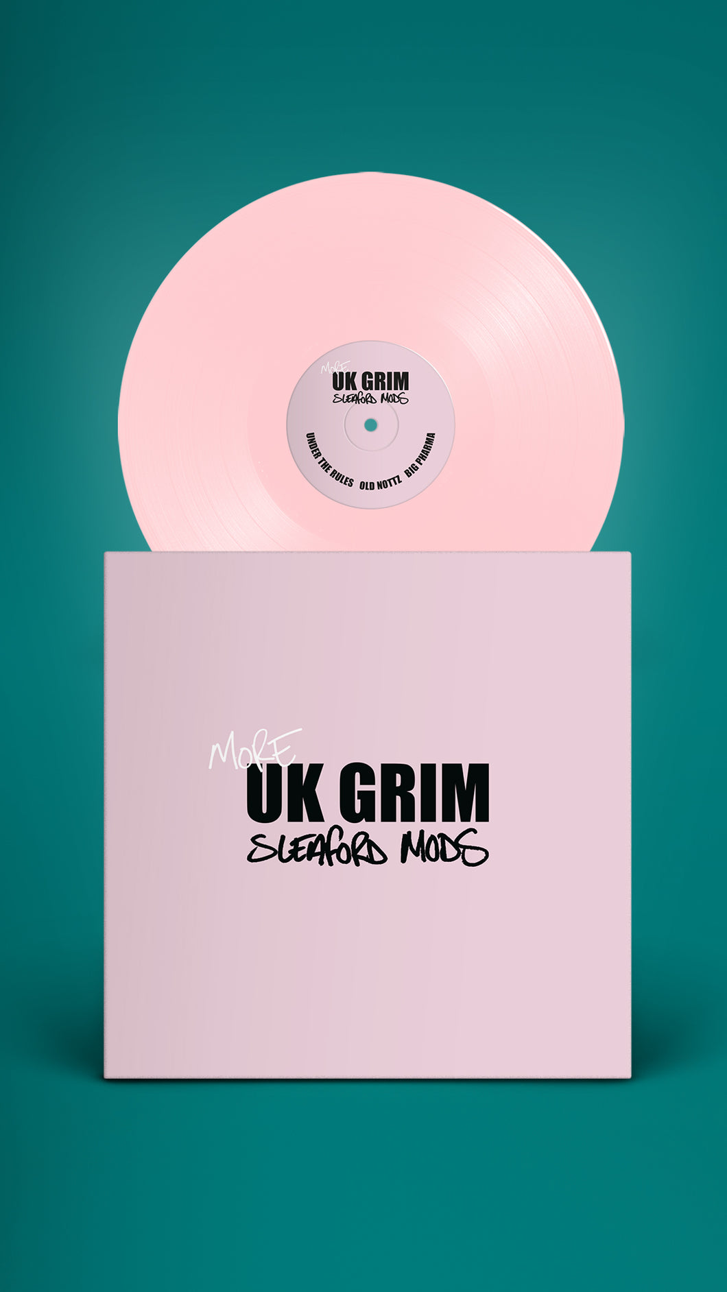 Sleaford Mods - More Grim Ltd Ed Pink Vinyl 12