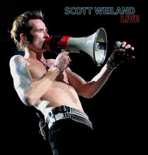 Cargar imagen en el visor de la galería, Scott Weiland - Live from the Happy In Galoshes Tour 2009 - 12" - Transcluent Blue vinyl  [Record Store Day 2026]
