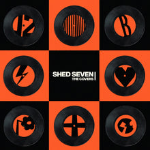 Load image into Gallery viewer, Shed Seven - Shed Seven - The Covers - 1LP - Orange &amp; Black Splatter Vinyl  [Record Store Day 2025]
