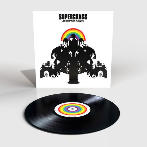 Supergrass Life On Other Planets Black Vinyl LP