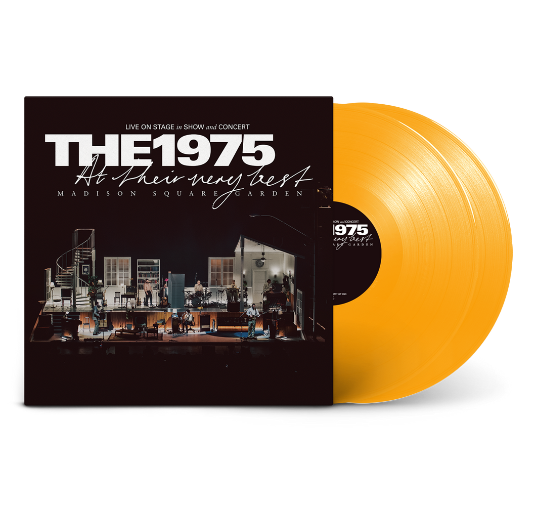 1975 - The 1975 – At Their Very Best - Live At MSG Orange Vinyl 2LP (MAXIMUM 2 COPIES PER ORDER)