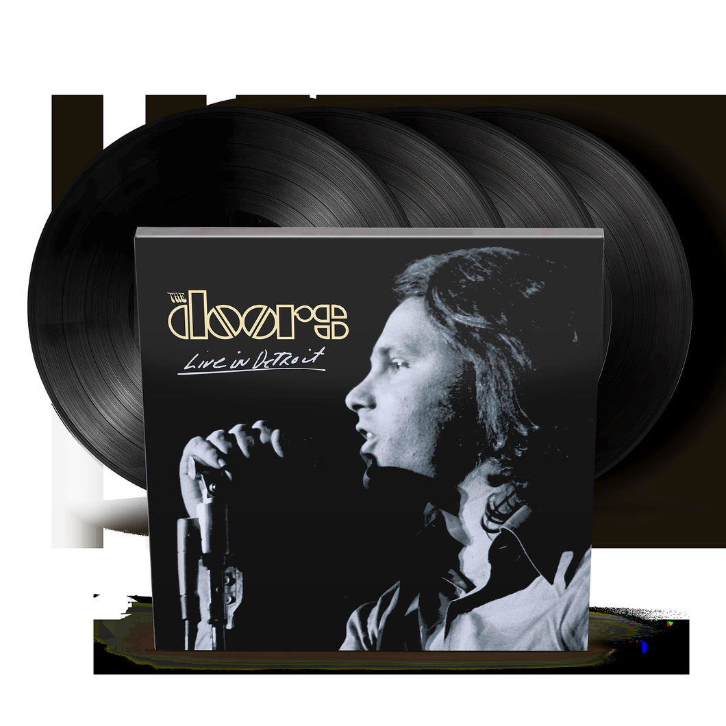 The Doors - Live In Detroit - Boxset  - 4 x LP Limited 140g Black Vinyl  [RSD Black Friday 2024]