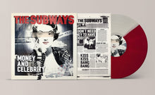 Cargar imagen en el visor de la galería, The Subways - Money &amp; Celebrity (Red &amp; White Split Vinyl) - 1LP - Limited Edition Red &amp; White Split Vinyl  [National Album Day 2024]
