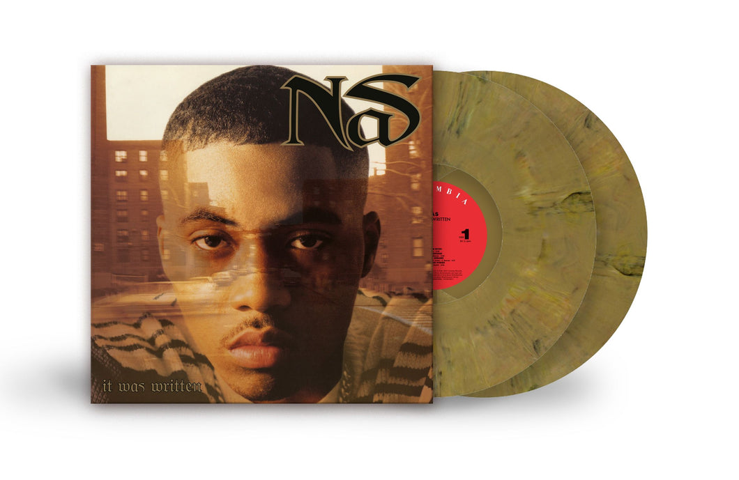 Nas - It Was Written Gold & Black Vinyl 2LP NAD 23