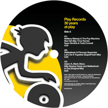 Cargar imagen en el visor de la galería, Various Artists - deadmau5 / MelleFresh - Play Records: 30 Years at Play - 2LP - Transparent Yellow Vinyl  [Record Store Day 2026]
