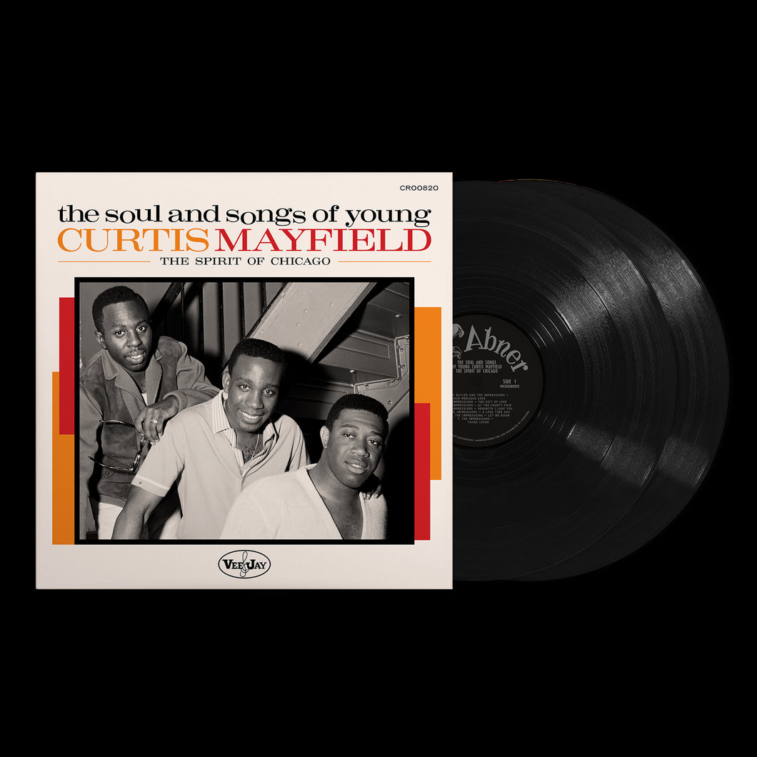 Various Artists - The Soul And Songs Of Young Curtis Mayfield: The Spirit Of Chicago - 2LP - Black Vinyl  [RSD Black Friday 2024]