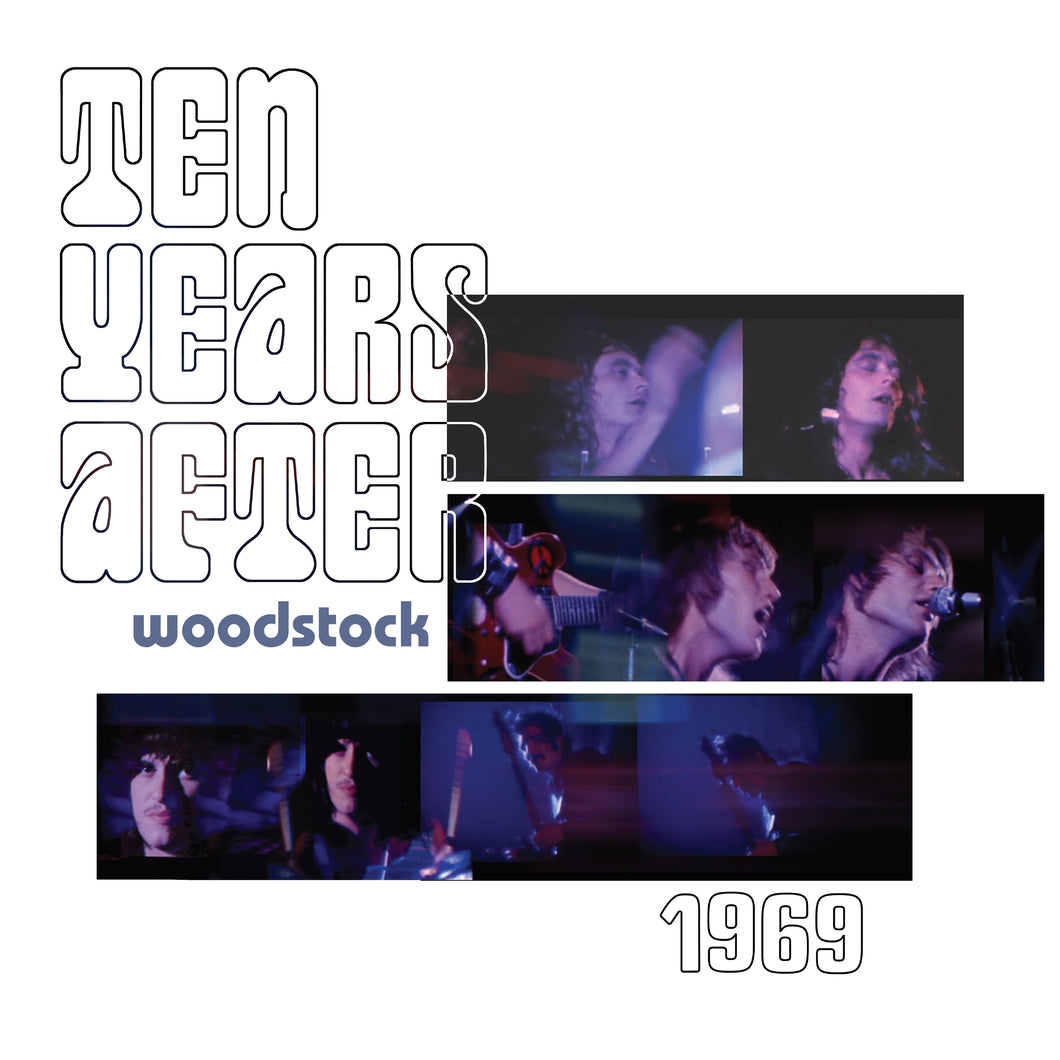 Ten Years After - Woodstock 1969 Purple and White Tie Die Vinyl 2LP