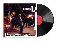 Load image into Gallery viewer, BIG L - LIFESTYLEZ OF DA POOR &amp; DANGEROUS Black Vinyl LP D.I.T.C.
