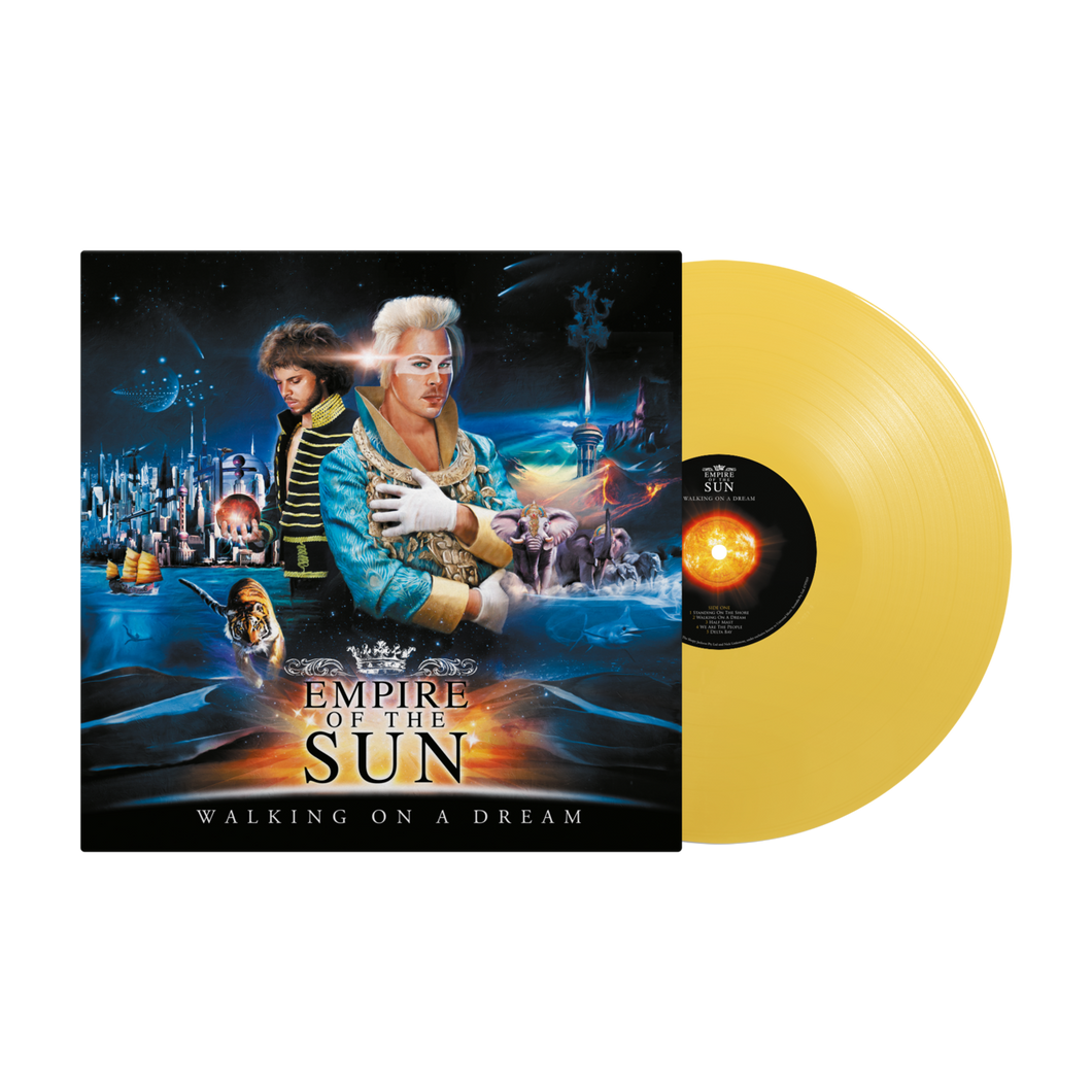 Empire of The Sun - Walking On A Dream Mustard Yellow Vinyl LP