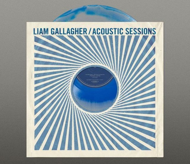 Liam Gallagher -Acoustic Sessions RSD 2025 Silver and Blue Vinyl LP