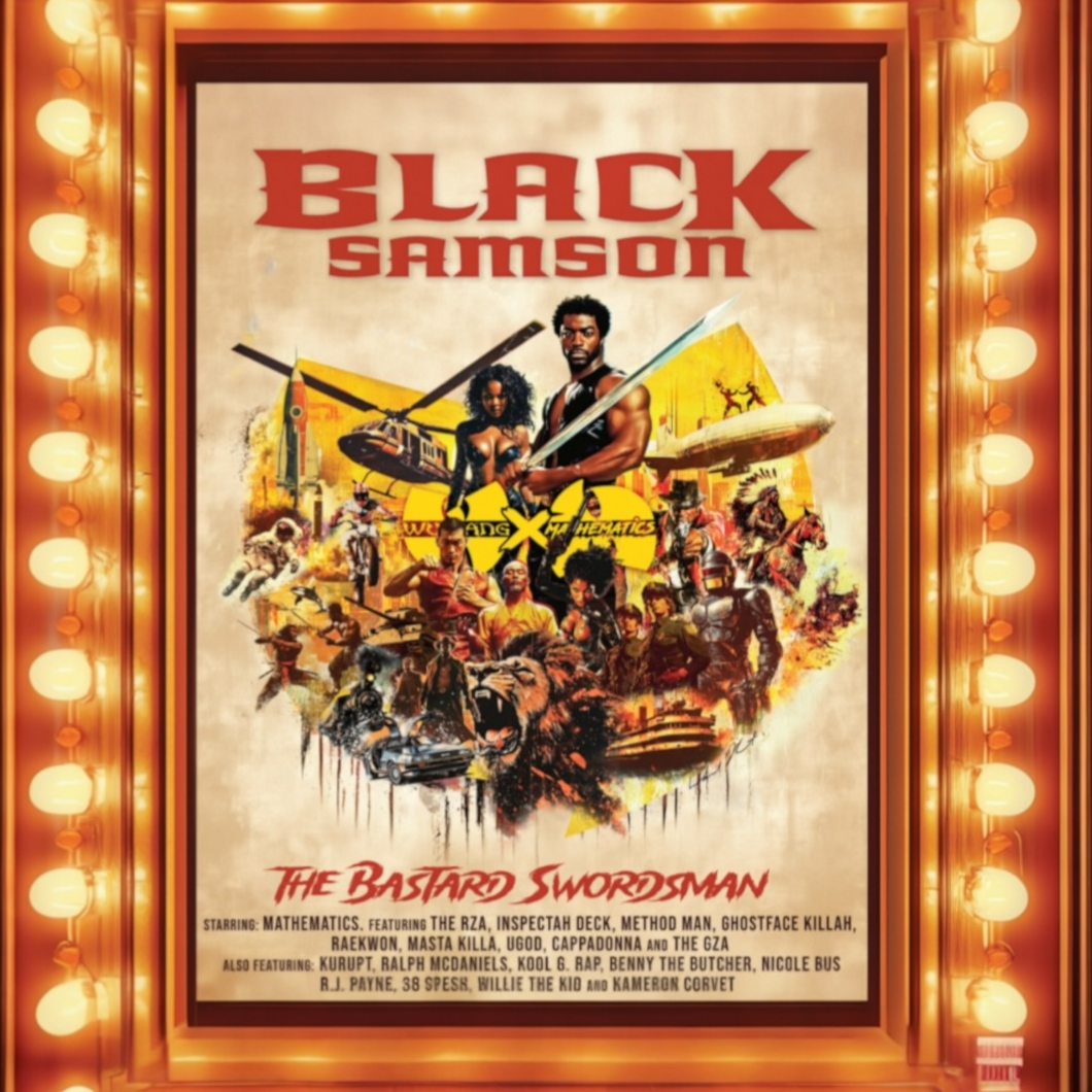 Wu-Tang and Mathematics - Black Samson, The Bastard Swordsman: Wu-Tang, The Saga Continues Collection Vinyl LP